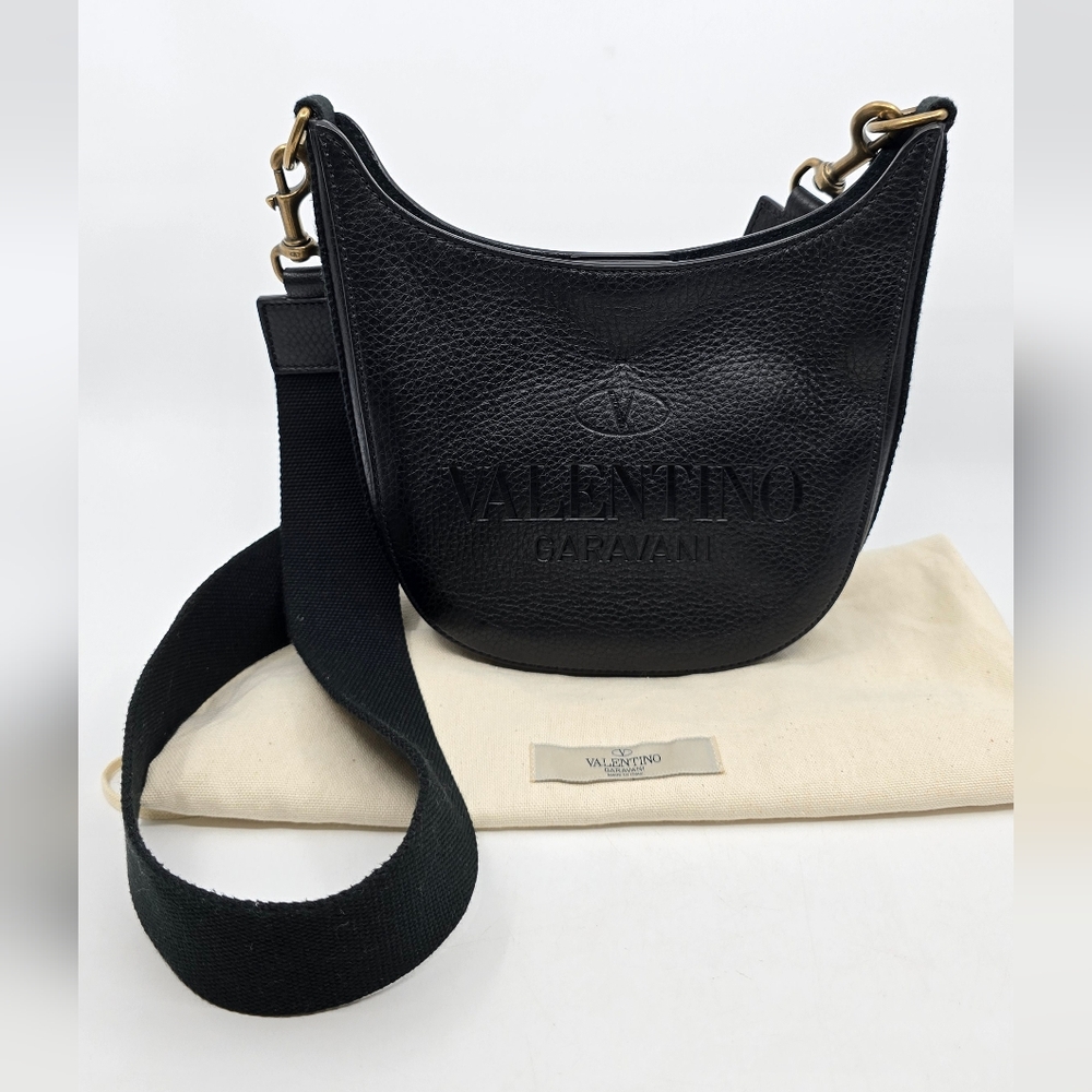 Valentino Identity Hobo Small Shoulder Crossbody Bag